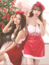 サンタ コスプレ 衣装 仮装 コスチューム クリスマス Tika ティカ キラキラビジュー付きベアサンタコスチュームセット