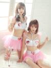 コスプレ衣装 ラブリーネタ映えエンジェル ハロウィン コスプレ3点セット