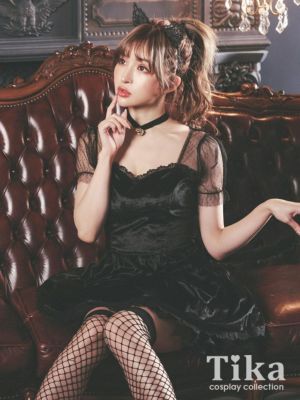 [コスプレ] ドットシアースリーブベロアレー...