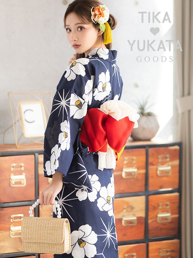 浴衣 バッグ かごバッグ ミニバッグ ショルダーバッグ 浴衣バッグ 鞄 Tika ティカ チェーン付き2WAYかごバッグ