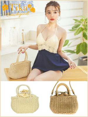 [SALE] 水着小物 ショルダー付きナチュ...