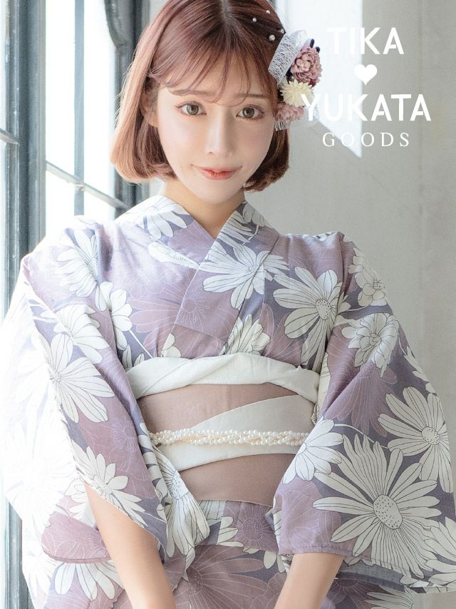 浴衣 帯締め かざり紐 和装 和装小物 グッズ 帯飾り 飾り紐 Tika ティカ ゴールドチェーンパール飾り帯紐