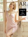 Angel-R エンジェルアール 高級コラボ限定カラー★カッティングビジューラインキャミソールタイトミニドレス