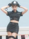 コスプレ お化けの日 コスチューム 衣装 仮装 警察官 警官 婦警 制服 Tika ティカ ハロウィンコスプレ 8点set セクシーミニスカポリス