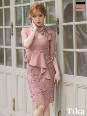[SALE] 袖あり バストカット ペプラム...