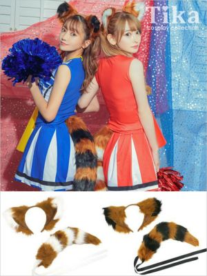 [コスプレ] 小物 ふわもこキツネセット(カ...