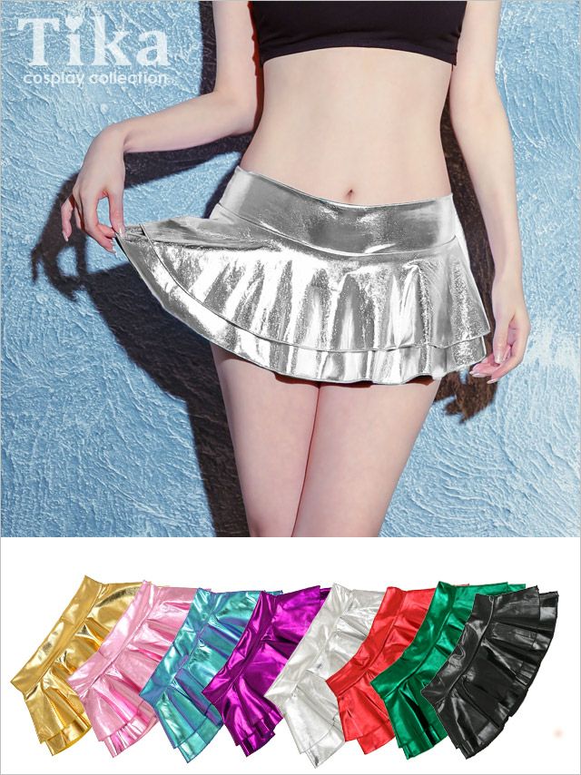 【一点物】異素材 レイヤード ミニ スカート【未使用に近い】【超美品】【衣装】 一点物】異素材 レイヤード ミニ スカート【未使用に近い】【超