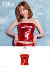 コスプレ トップス 単品 小物 グッズ 仮装 衣装 ステージ ダンス メタリックベアトップ