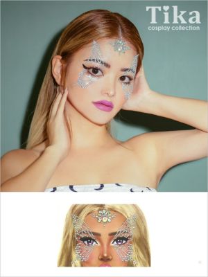 [コスプレ] 小物 フェイスジュエルメイクシール