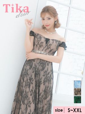 2Wayオフショルダーウエストパールビジュー...