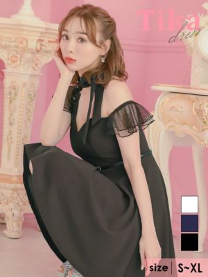 ウエストベルト付きネックリボンワンショルダー...