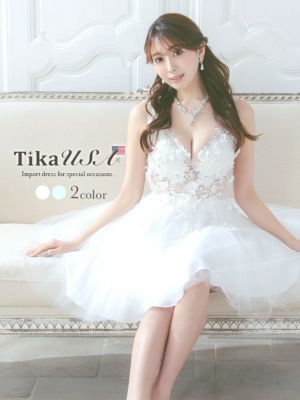 [LA直輸入] 立体パール付きフラワーボリュ...