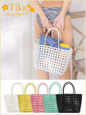 SALE 水着小物 PVCメッシュバスケット...