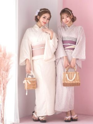 [浴衣 選べる帯] SWEET シフォンフラ...