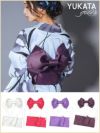 帯 単品 造り帯 ワンタッチ 和装 浴衣 小物 簡単 Tika ティカ リボン型桜作り帯