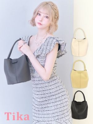 2Wayスカーフ付きハンドバッグ