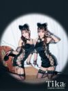 コスプレ ハロウィン キャット 猫 セット 猫耳 衣装 仮装 ダンス