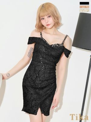 [SALE] 総スパンコールビジューラップデ...