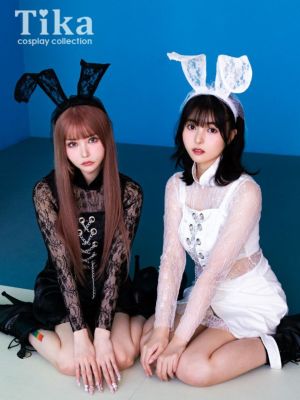 [コスプレ] 袖ありチュールレースレイヤード...