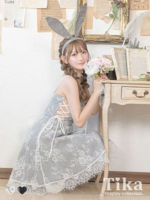 [コスプレ] 編み上げグレンチェックレイヤー...