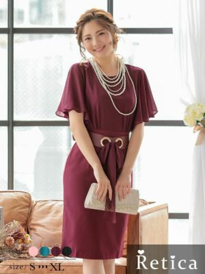 [ワケありセール] (ベルトなし)シフォンミ...
