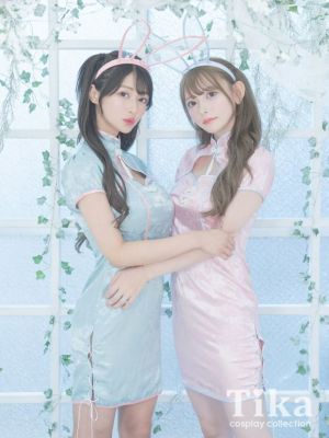 [コスプレ] サテンジャガードタイトチャイナ...