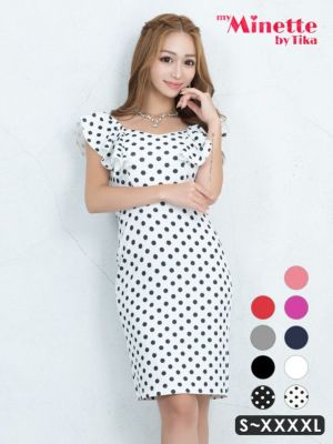 [SALE] 背中魅せ フリル袖 ワンカラー...
