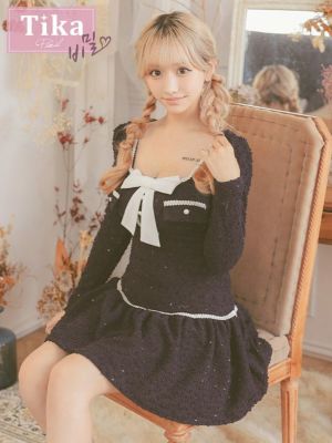 [SALE] [韓国ドレス] パイピングソフ...