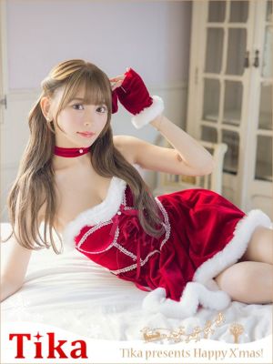 サンタコス 4点set もこもこベアレースア...