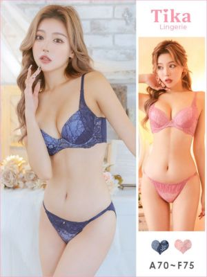 [勝負下着] スカラップレースフロントビジュ...