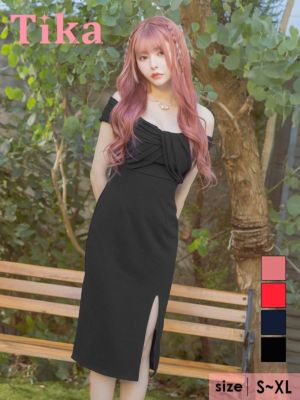 [SALE] オフショルダー ツイストデザイ...