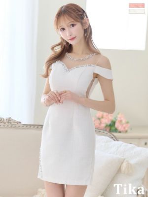 [SALE] 肩あきヌーディーシアービジュー...