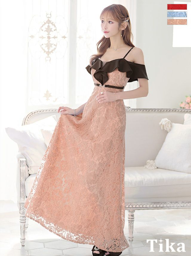 キャバドレス ロング丈 大きいサイズ ロングドレス ワンピース マキシ丈 キャバクラ クラブ ラウンジ スナック