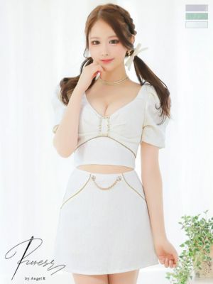 [PURESS/ピュアレス] 高級半袖ツイー...