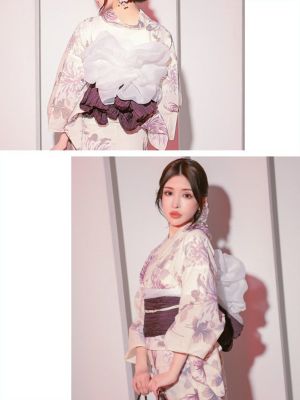 ☆浴衣☆新品☆帯付き☆花柄☆ブラック☆大人☆浴衣セット☆乱菊 楽天市場】浴衣 3点セット [浴衣+平帯or作り帯+下駄] レディース