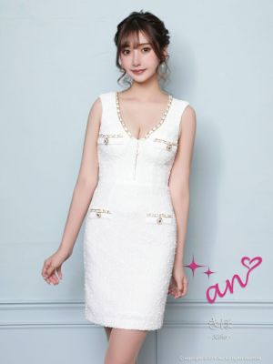 [an/アン] 高級縁取り チェーン ジップ...