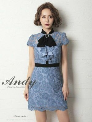 [Andy/アンディ] 高級胸元フリルネック...