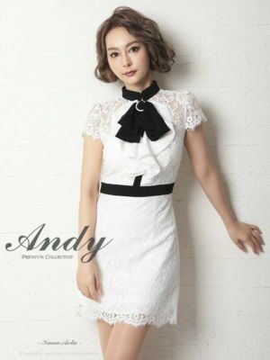 [Andy/アンディ] 高級胸元フリルネック...