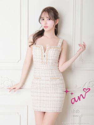 [an/アン] 高級ノースリーブ ジップ ポ...