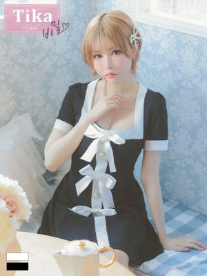 [SALE] [韓国ドレス] パイピングフロ...