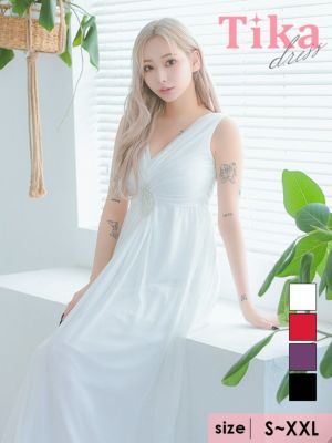 [SALE] ノースリーブギャザーVネックパ...