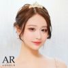 キャバアクセ キラキラ Angel-R エンジェルアール 高級サークルビジューストーンティアラ