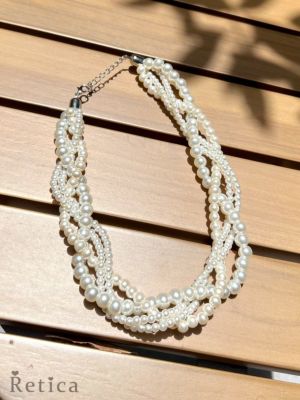 [SALE] 大中小パールねじれネックレス ...