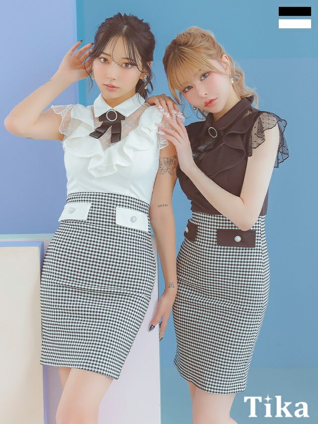 [SALE] ネックリボン ブローチ付き 襟...
