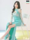 キャバドレス ロング丈 大きいサイズ タイト 袖あり 長袖 キャバクラ ロングドレス