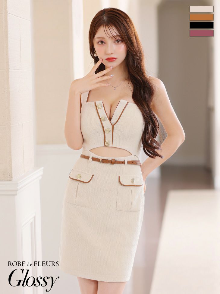 ROBE de FLEURS Glossy | キャバドレス通販 Tika(ティカ)【公式】