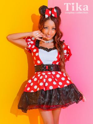 [コスプレ] ディズニー ハートカットフリル...