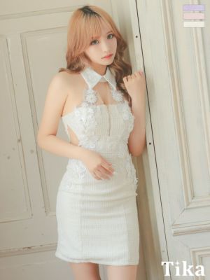 [SALE] 襟付き ホルターネック バスト...