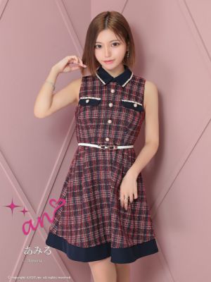 [an/アン] 高級 ノースリーブ 襟付き ...