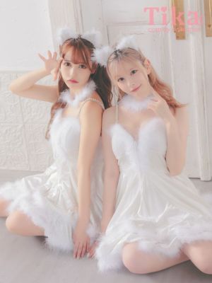 [コスプレ] ふわふわフェザー2段フレアスカ...